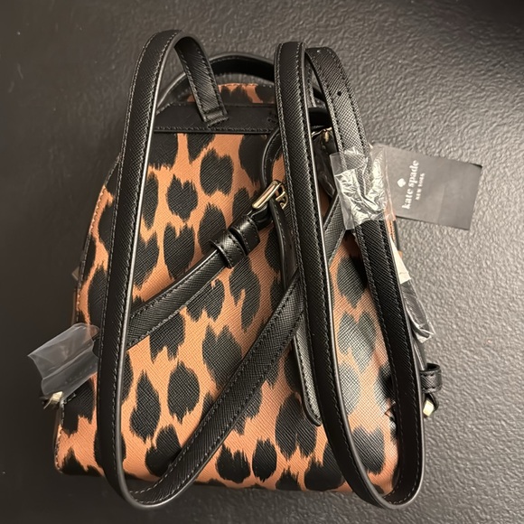 Kate Spade Mini Backpack in Spotted Animal 🐆 - Picture 7 of 7